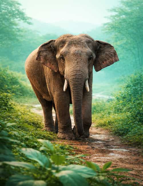 Majestic Elephants at Udawalawe National Park